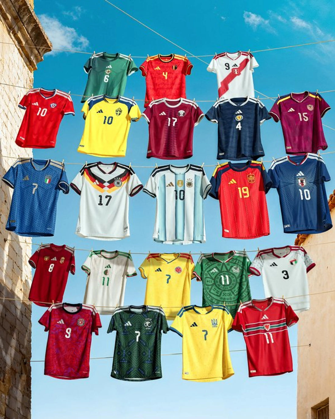 Les meilleurs maillots de la Coupe du Monde 2026