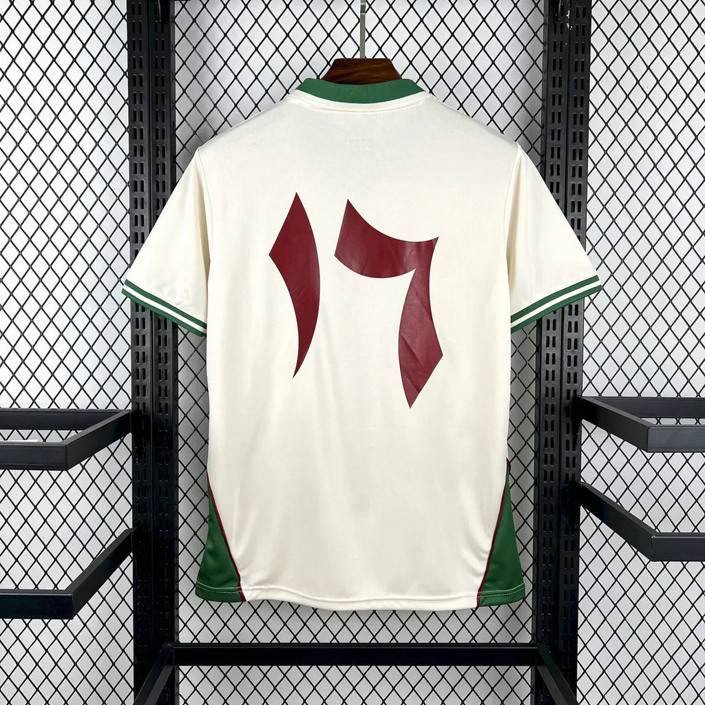Maillot Palestine Paliroots 2025/2026 vue de dos