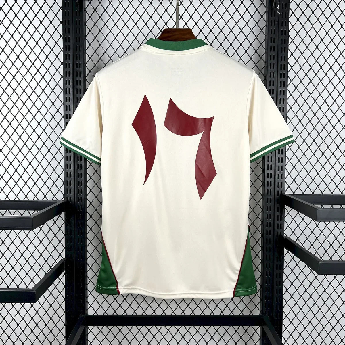 Maillot Palestine Paliroots 2025/2026 vue de dos