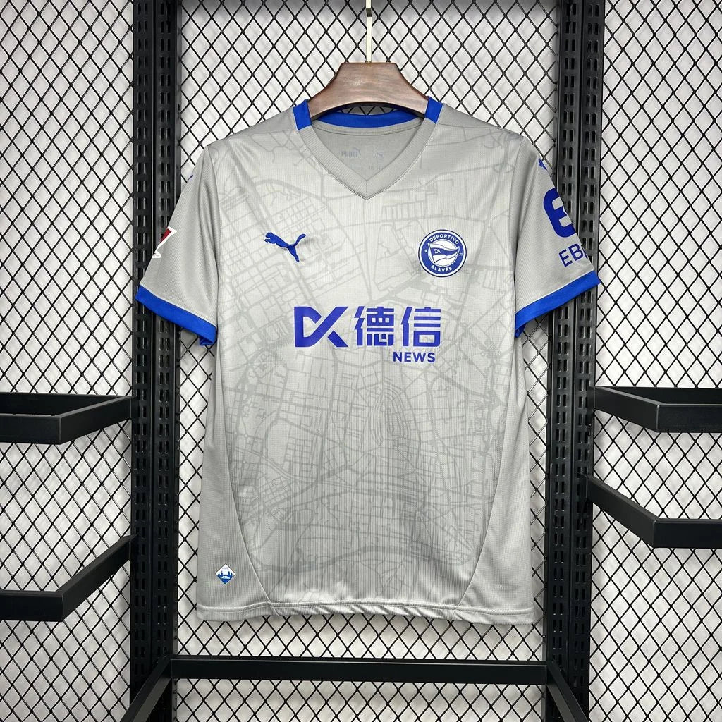 Maillot Deportivo Alavés Extérieur 2024/2025 vue de face