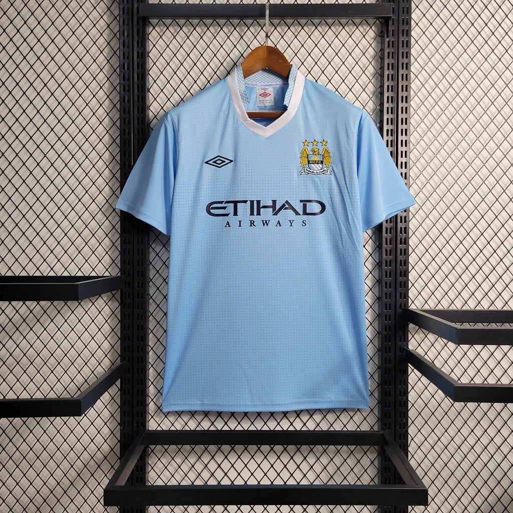 Maillot Manchester City Rétro 2011/2012 vue de face