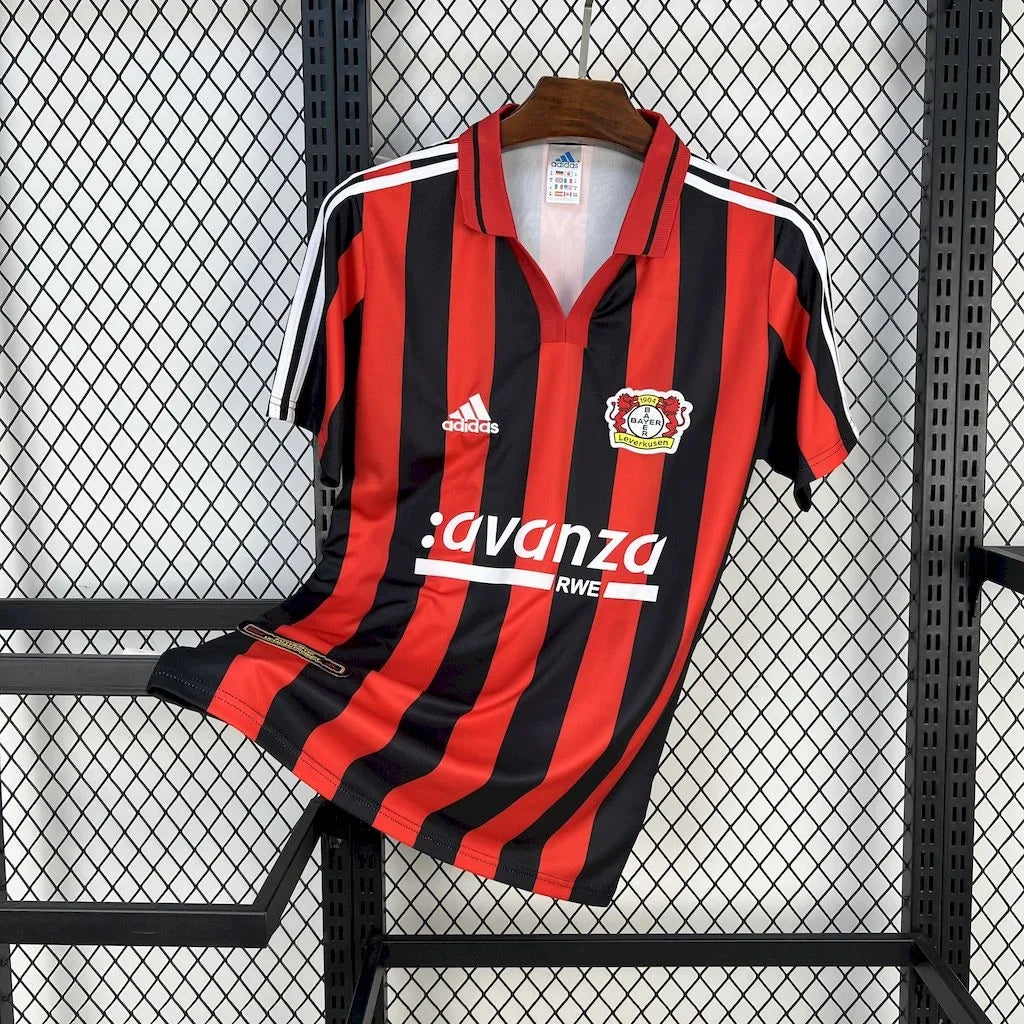 Maillot Bayer Leverkusen Rétro 2000/2001 vue de face