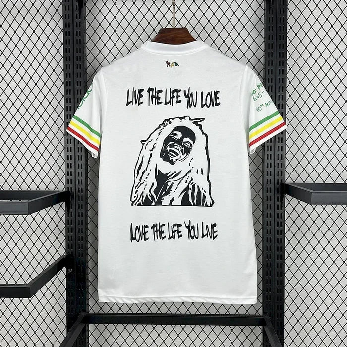 Maillot Ajax Amsterdam Bob Marley 2025/2026 vue de dos