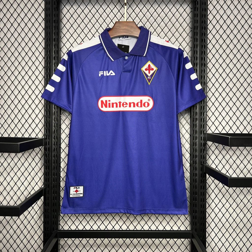 Maillot Fiorentina Rétro 1998/1999 vue de face