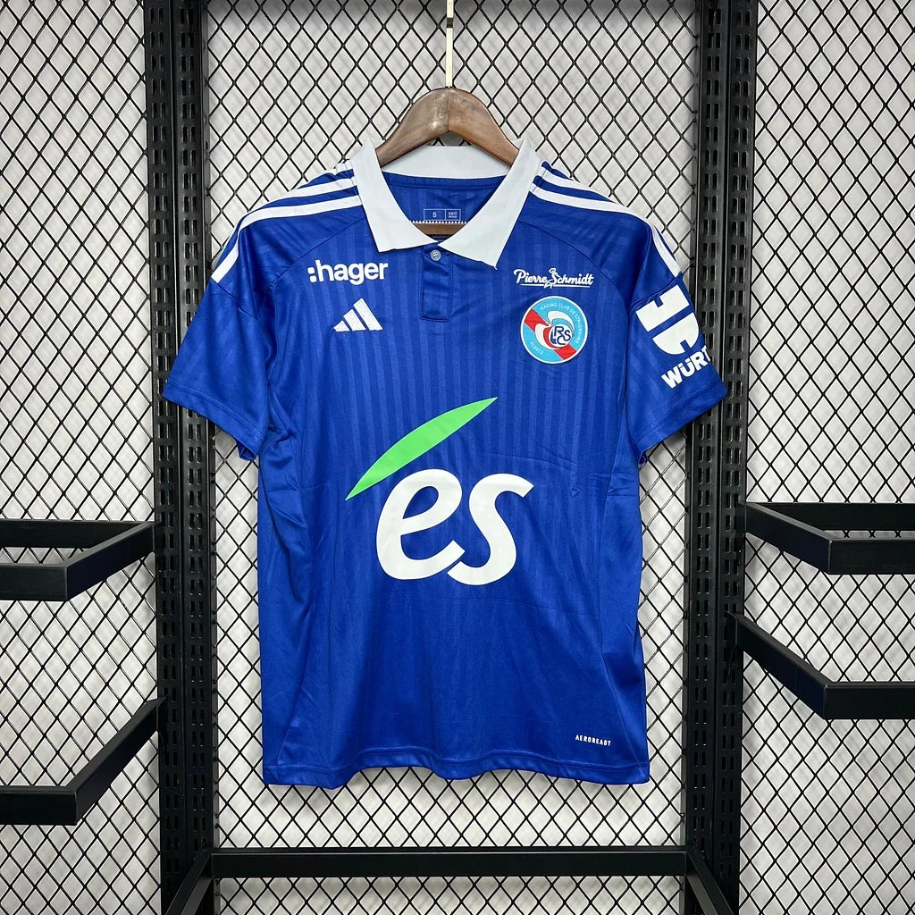 Maillot Strasbourg Domicile 2024/2025 vue de face