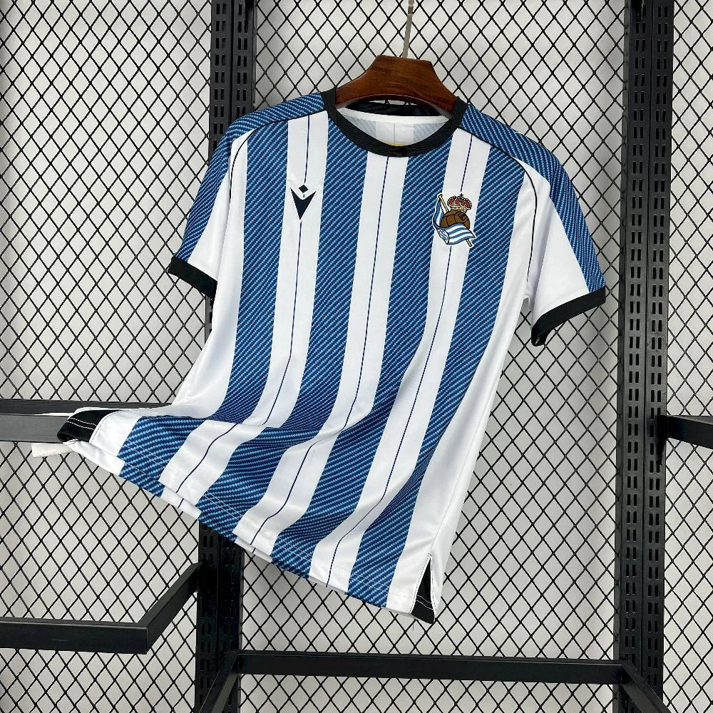 Maillot Real Sociedad Domicile 2025/2026 vue de face