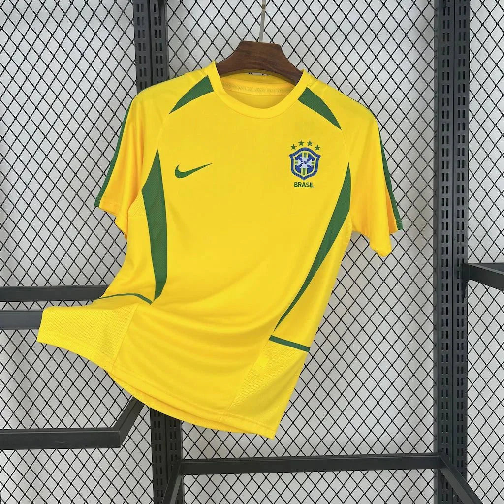 Brasilien Retrotrikot 2002