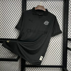 Maillot Olympique de Marseille 125 Ans Noir 2024/2025 vue de face