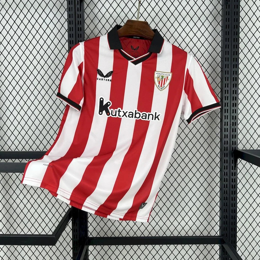 Maillot Athletic Bilbao Domicile 2025/2026 vue de face