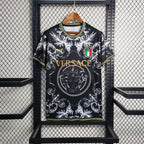 Trikot Konzept Italien Versace Schwarz