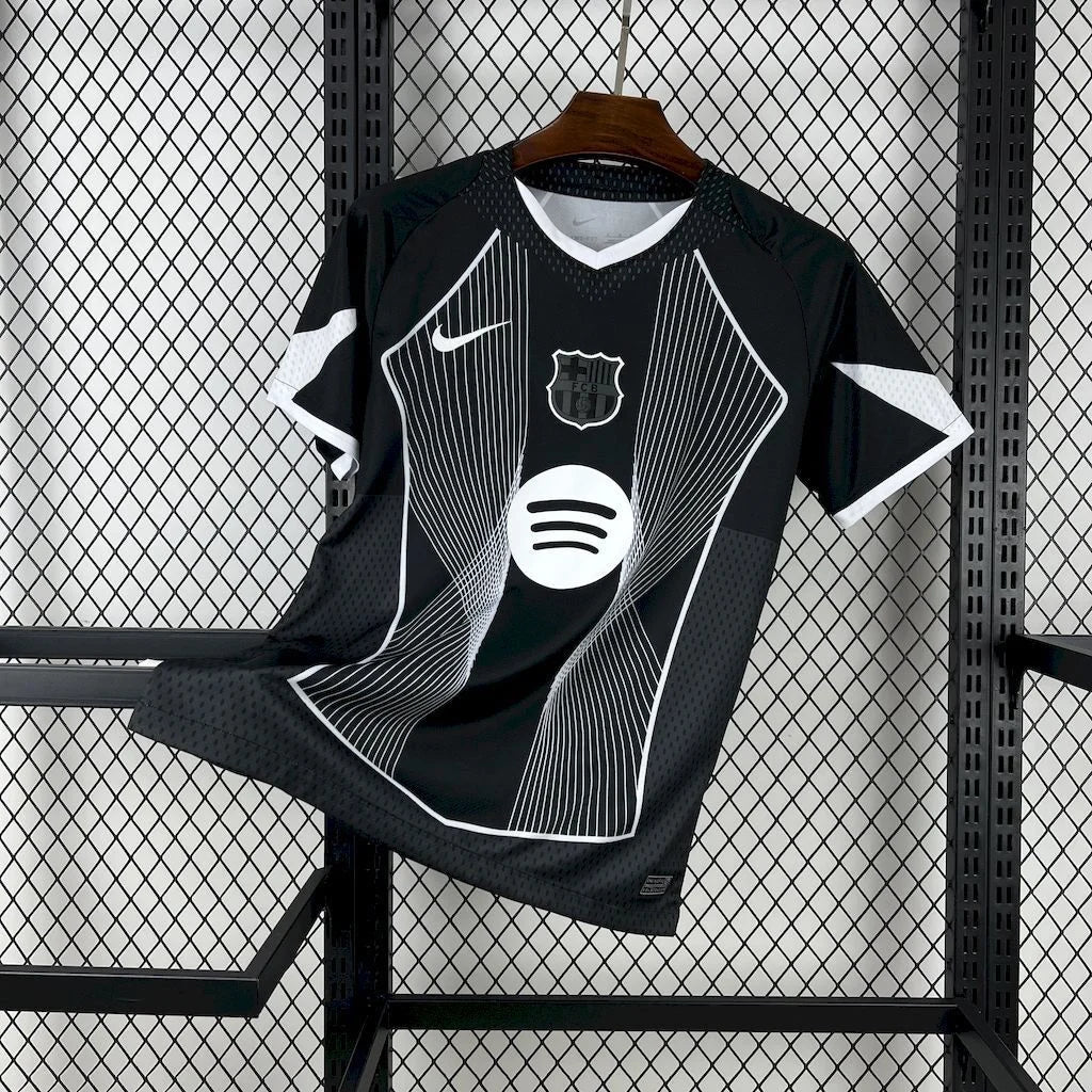 Maillot Fc Barcelone Concept Noir et Blanc 2025/2026
