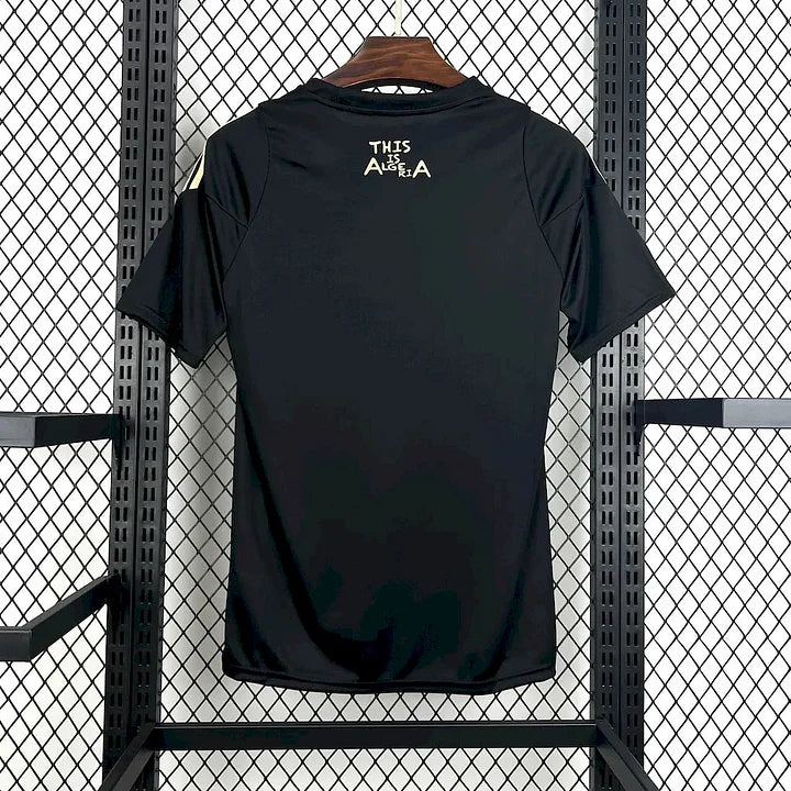 Algerien Schwarz Trikot 2024/2025