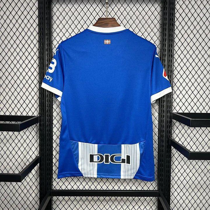Maillot Deportivo Alavés Domicile 2024/2025 vue de dos