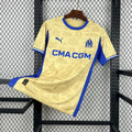 Maillot Olympique de Marseille Concept Jaune 2025/2026 vue de face