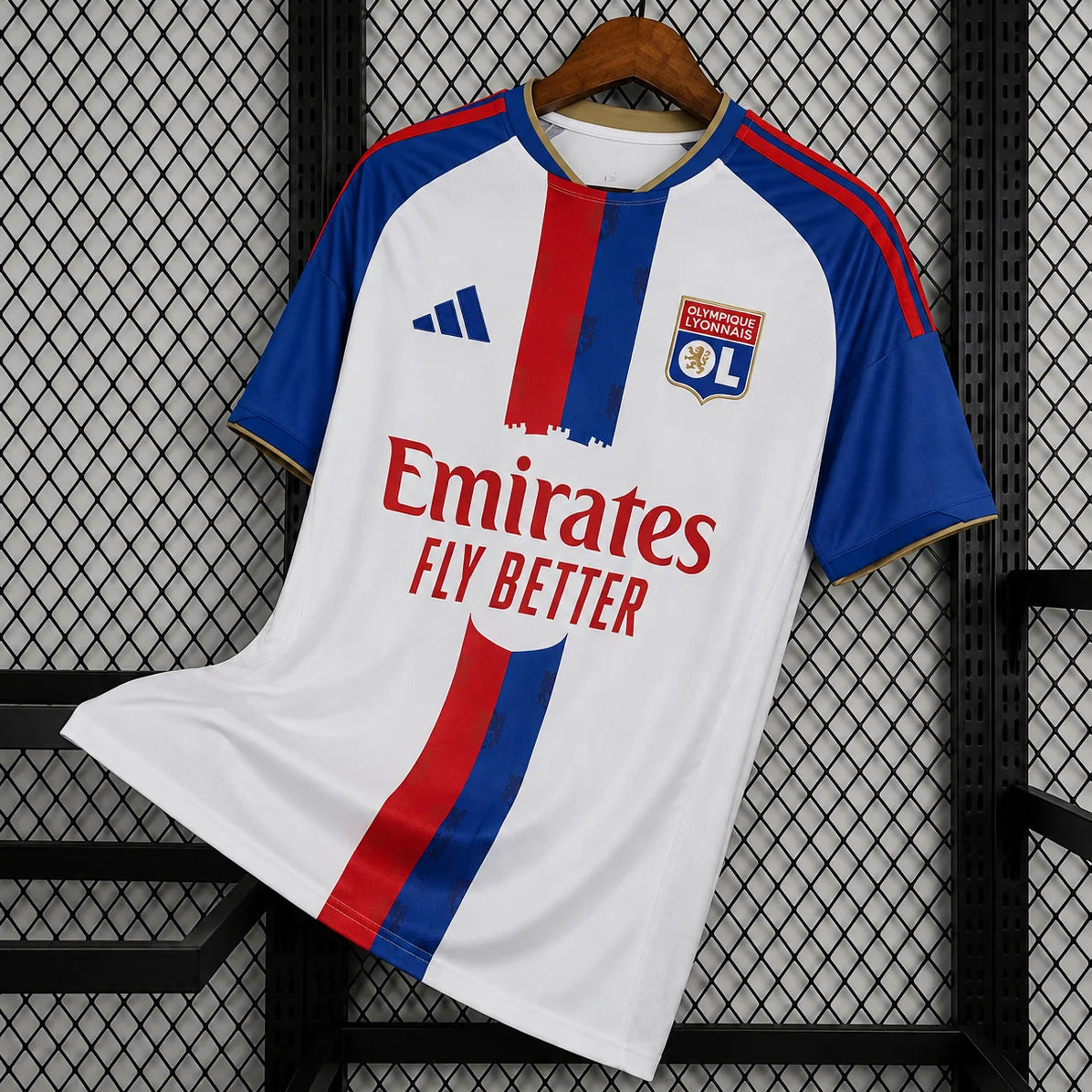 Maillot Olympique Lyonnais Domicile 2026/2027 vue de face
